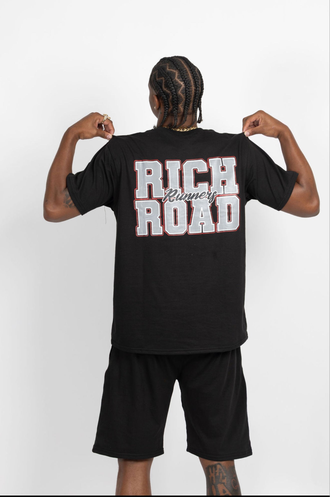 Triple R short set ( Black )