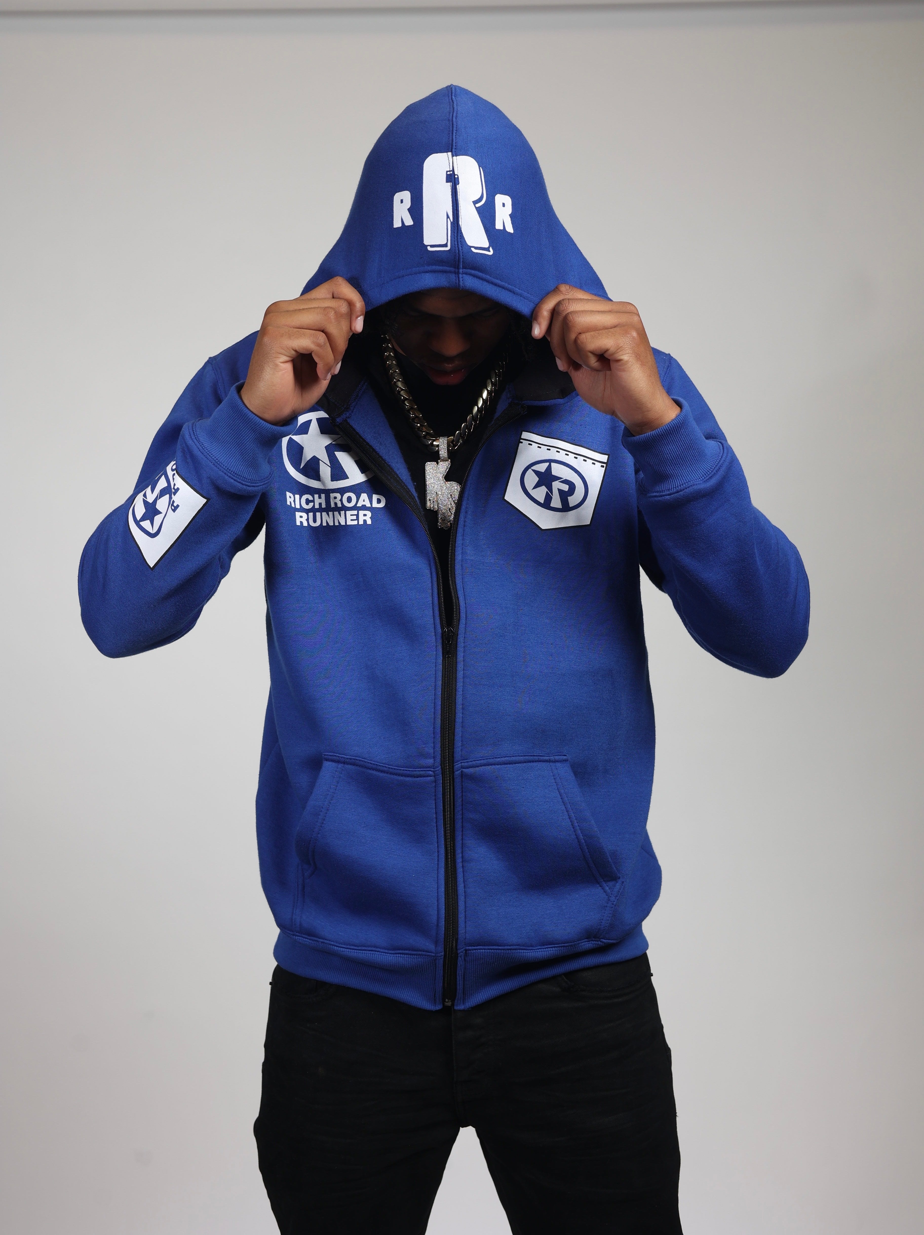 Triple R Jacket (Blue) – Rich Roadrunners
